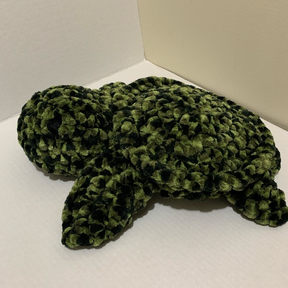 Sea Turtle Handmade Crocheted Large Plush Stuffed Sea Turtle - Picture 3 of 16